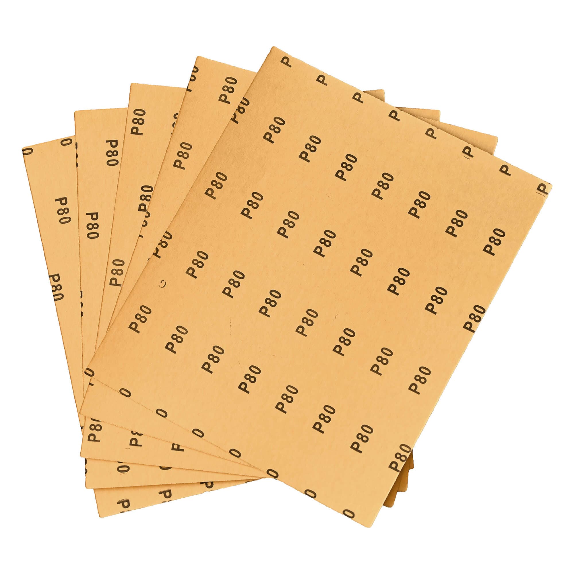 Trend 230 X 280Mm 80 Grit Aluminium Oxide Sanding Sheets 5 Pack Pk 1 AB/S230/80A
