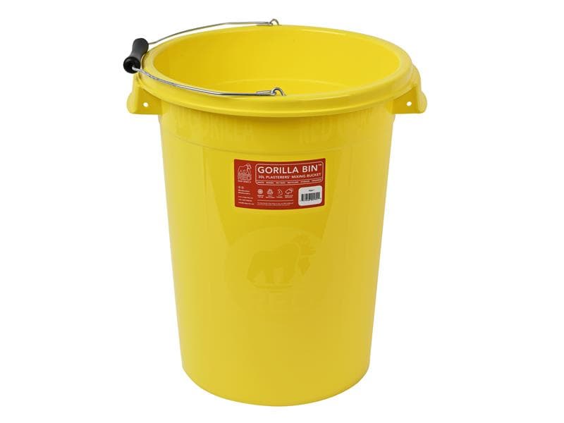 Red Gorilla Plasterers Mixing Bucket Yellow 30 Litre RG30.Y