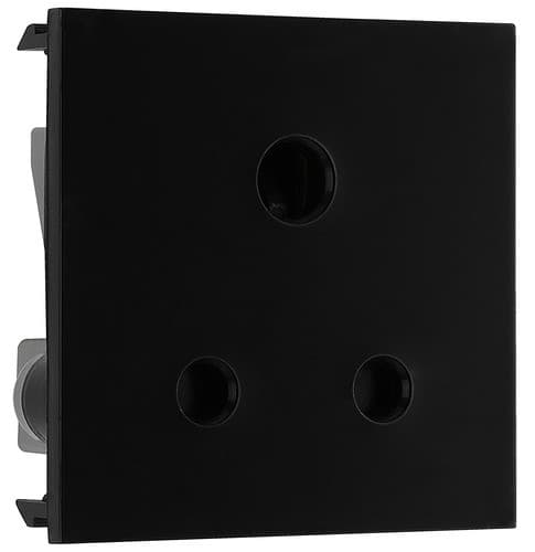 Em Blk 5A Round Pin Unsw Skt EM5ASB-01