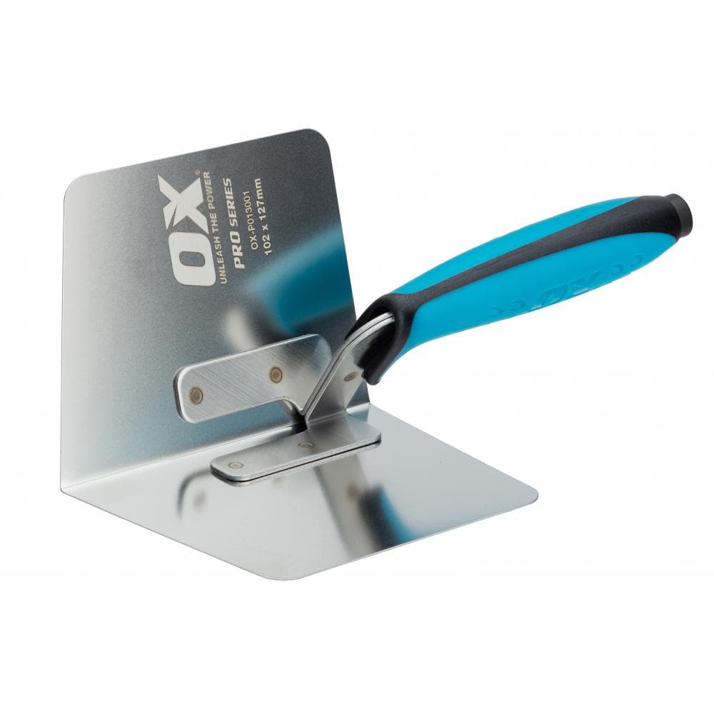 Ox Tools OX-P013001 Ox Pro Dry Wall Internal Corner Trowel 102 X 127Mm EA