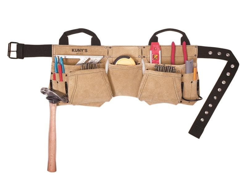 Kuny's AP622A Ap-622A Carpenterfts Apron Split Grain Leather
