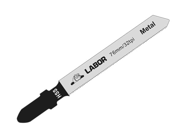 Labor Hss Jig Saw Blades - Metal | 76Mm | Per 5 LABZBJ00300