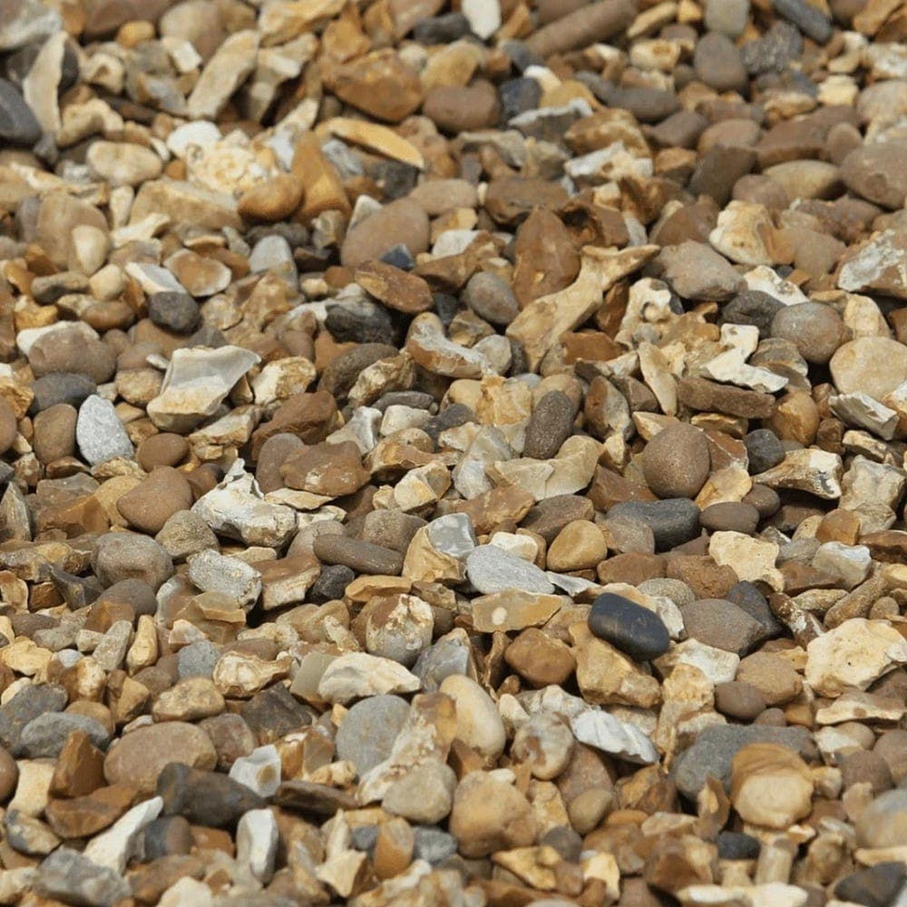 Dandys 20mm Golden Gravel Chippings - 750kg (1 x Bulk Bag)