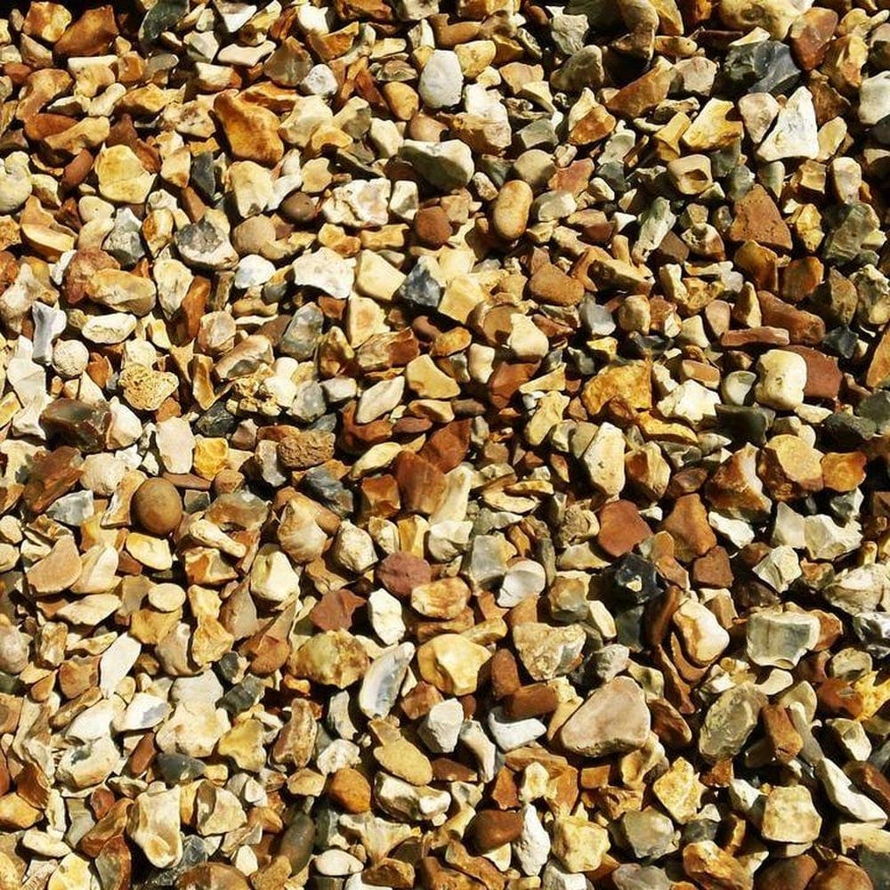 20mm Golden Gravel Chippings - 750kg (1 x Bulk Bag)