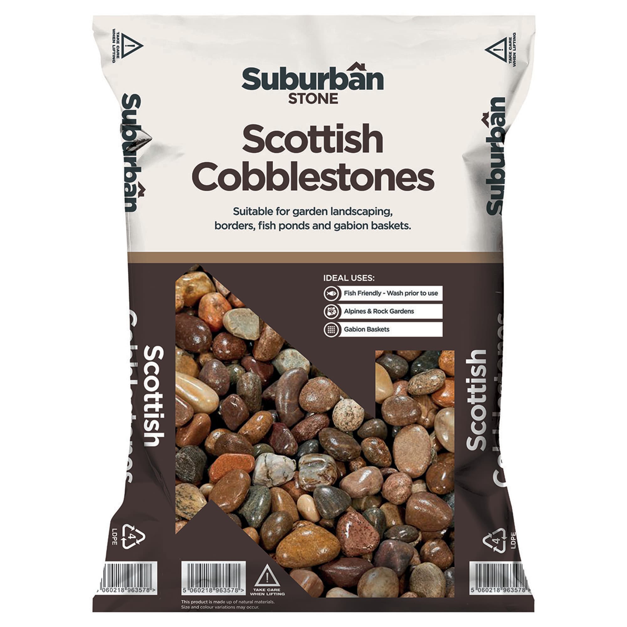 Aggregates R Us Suburban Stone 20-30 Scottish Pebbles Trade Pack