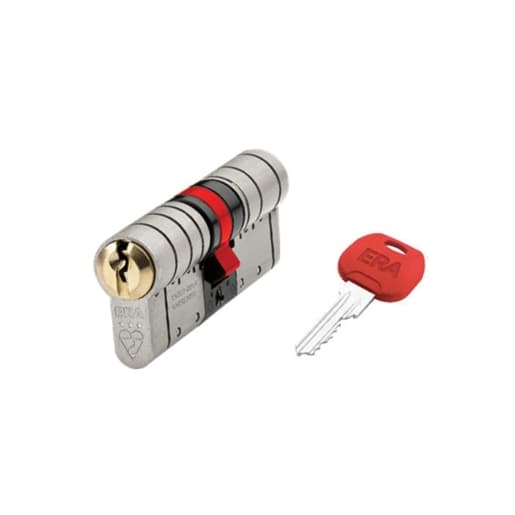 ERA 3 Star Fortress Double Cylinder Satin Nickel 40mm x 40mm BS-FOR-4040-DC-1