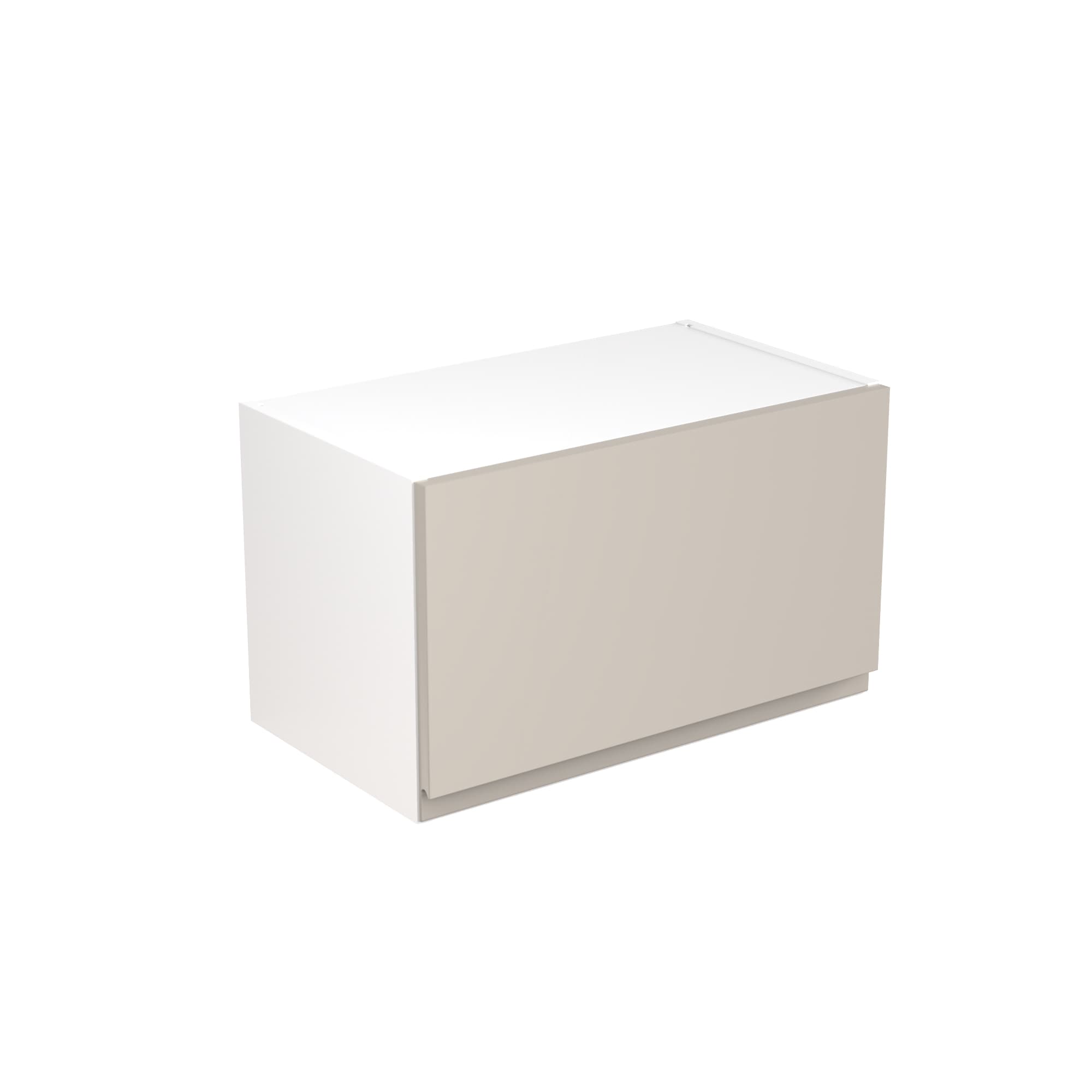 Flatpack Bridging Unit J-pull Super Gloss Light Grey 360mm x 600mm - FKKJ0219