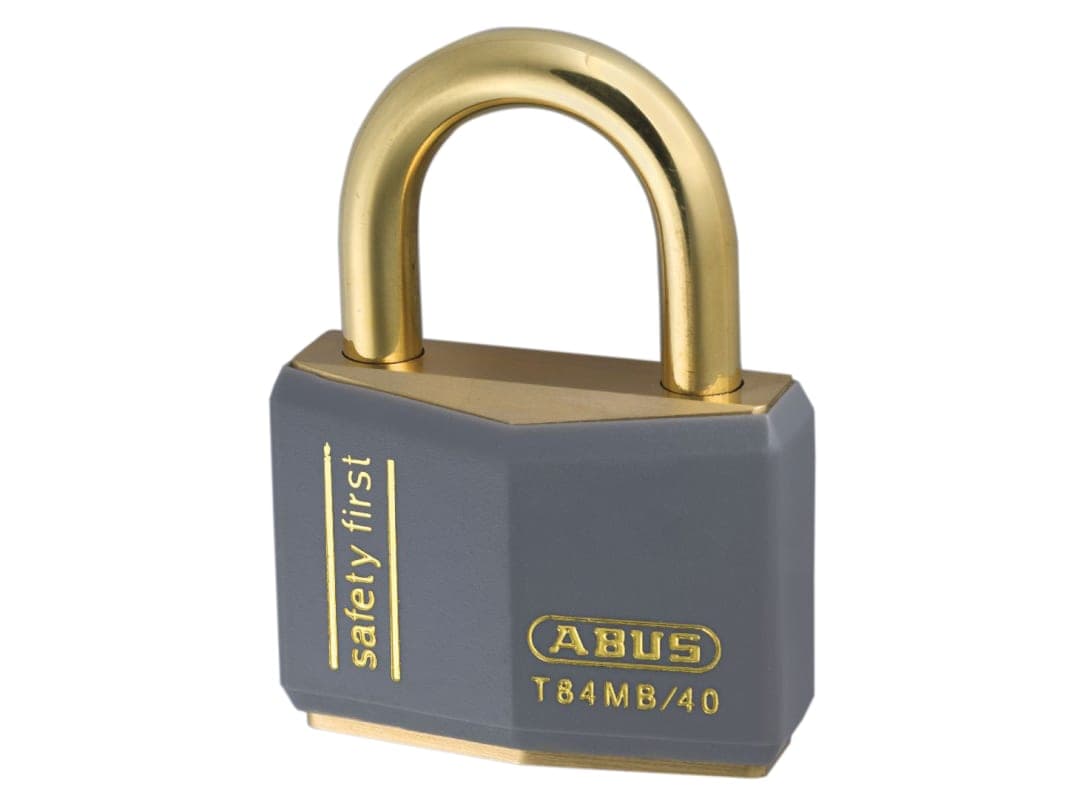 ABUS Mechanical T84MB/40mm Grey Rustproof Padlock 10028355-01