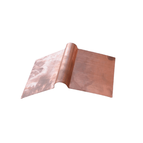 Copper Roll Top Roof Ridge - 145mm Side x 2.4mtr