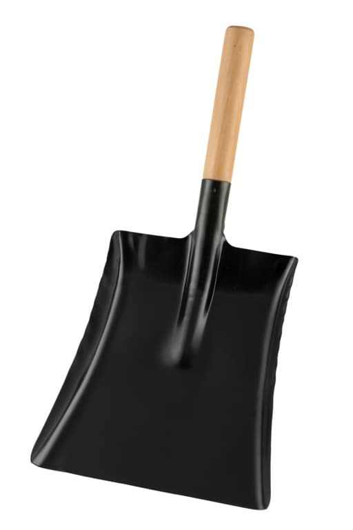 Hearth & Home Carbon Steel Ash Shovel 9″ With Wooden Handle