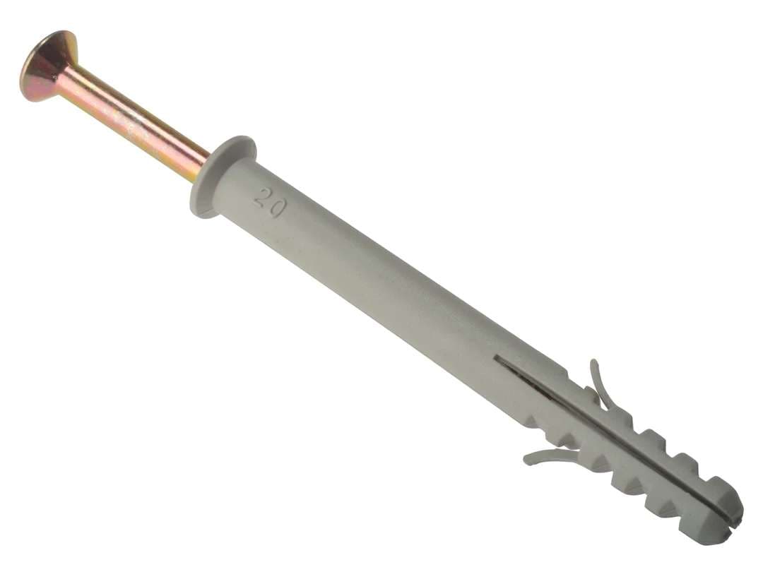 Fandf 10FF860 Frame Fixing - Zinc Yellow Passivated M8 X 60Mm (Bag Of 10)