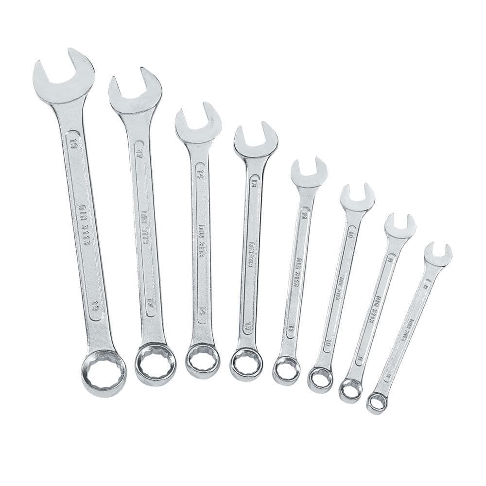 Clarke 1801635 Cht635 8 Piece Combination Spanner Set - Metric