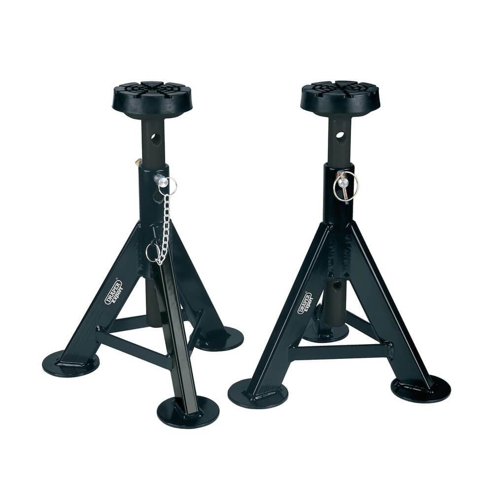 Draper Expert 04336 Axle Stands 3 Tonne Black (Pair) 1