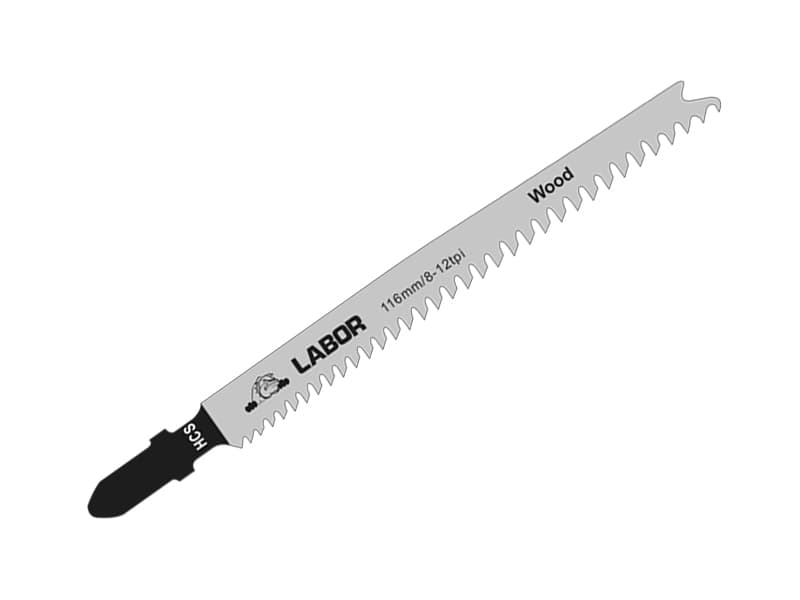 Labor Hcs Jig Saw Blades - Wood | 116Mm | Per 5 LABZBJ01400