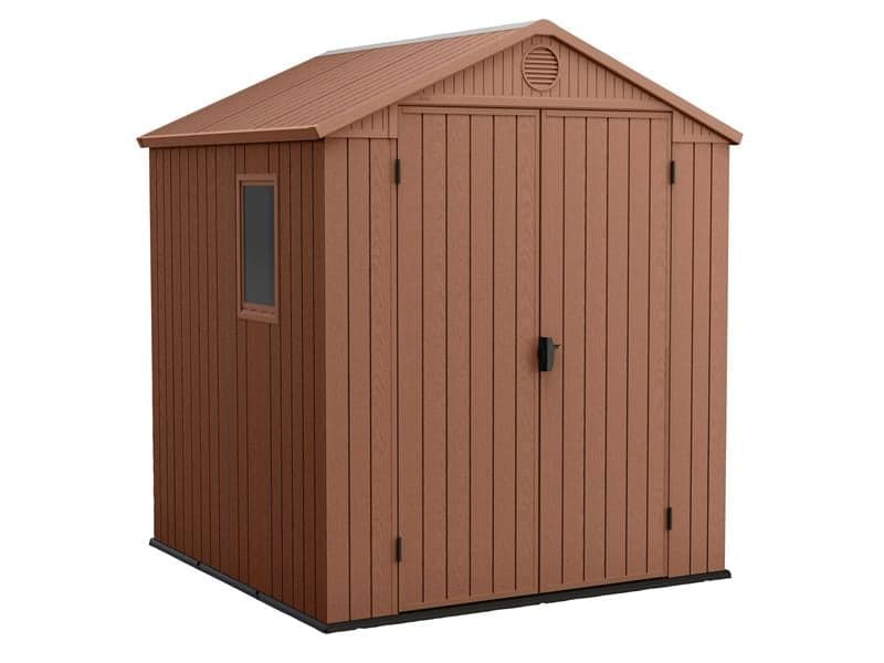 Keter Darwin Shed Brown 6 X 6Ft 252003
