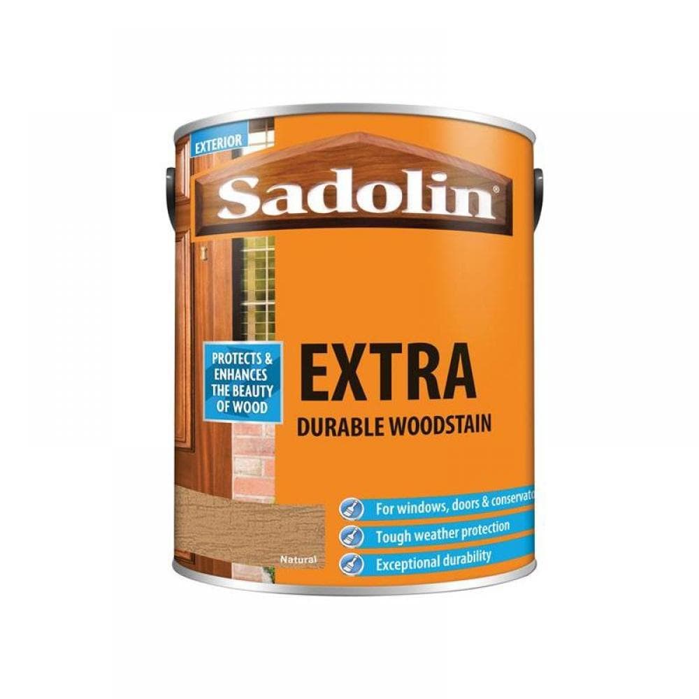 Sadolin 5028580 Extra Durable Woodstain Natural 5 Litre
