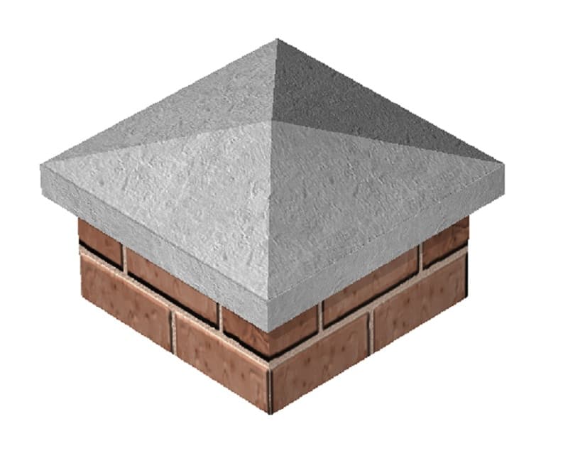 Supreme Concrete Pier Cap 280mm x 280mm - Pack of 60