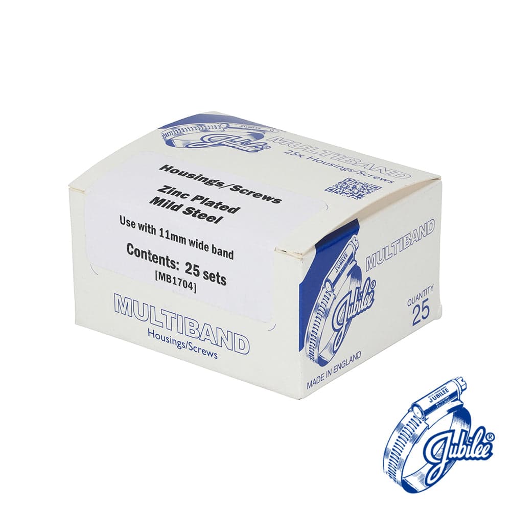 Jubilee® Multiband Mild Steel Housing Screws - 11mm (Box of 25)