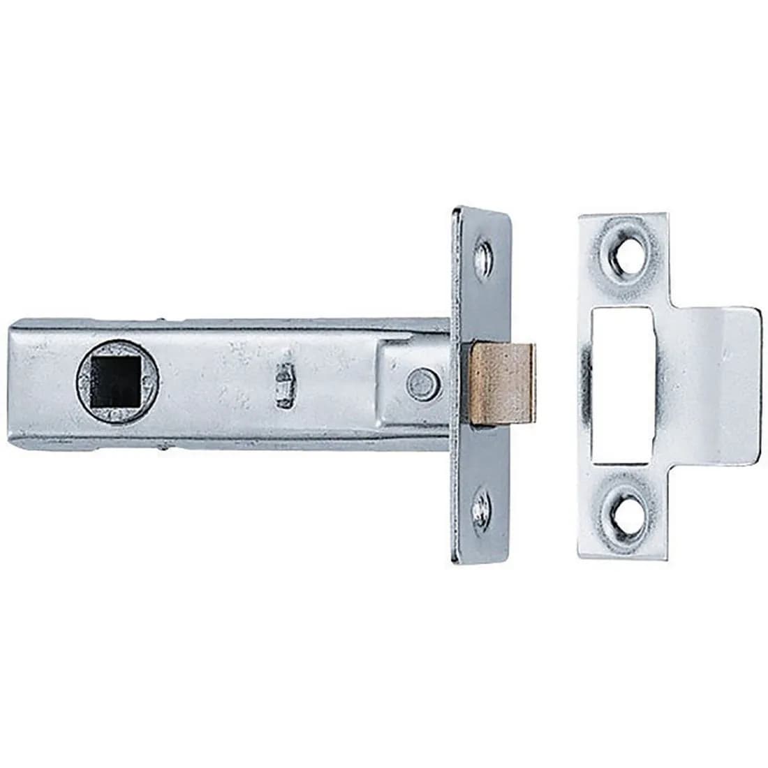 Dale Tubular Mortice Latch Nickel Plated 76Mm Pk5