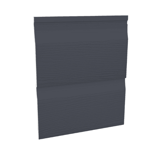 Embossed Double Shiplap Cladding - 333mm x 5mtr Slate Grey - Pack 2