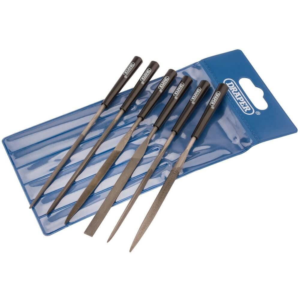 Draper 82577 Needle File Set 140Mm (6 Piece) per set