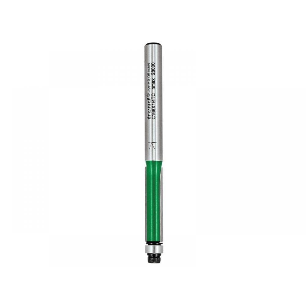 Trend C168X1/4TC C168 X 1/4Tc Guided Trimmer 6.35 X 25.4Mm