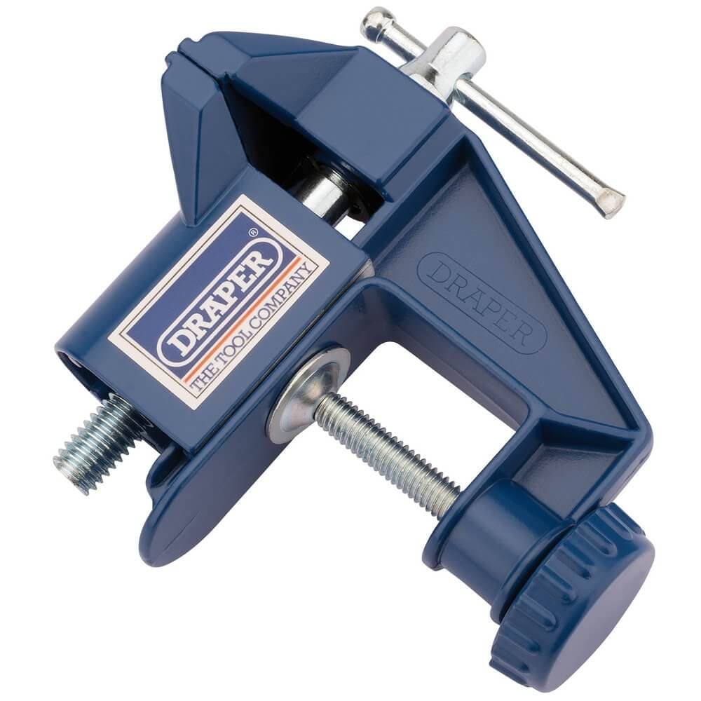 Draper 14145 Portable Hobby Bench Vice With Integrated Clamp 60Mm each