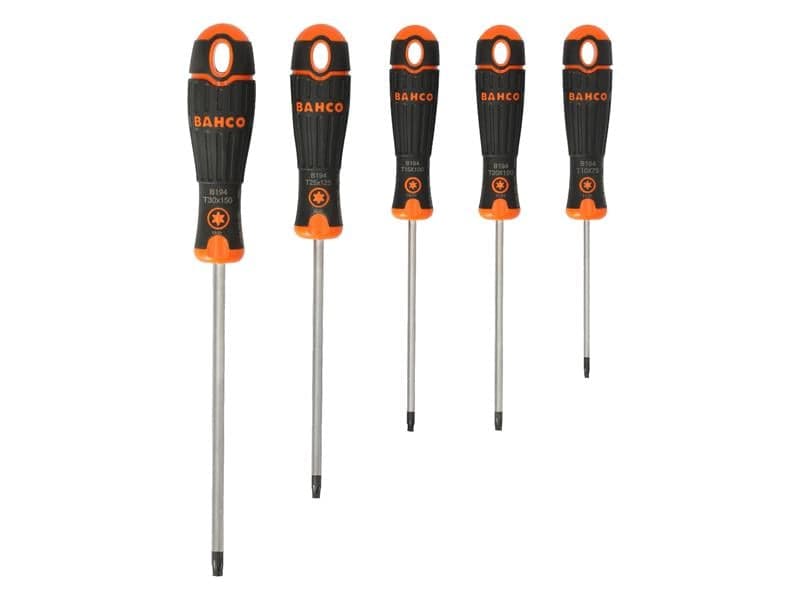 Bahco B219.025 B219.025 Bahcofit Torx Screwdriver Set 5 Piece