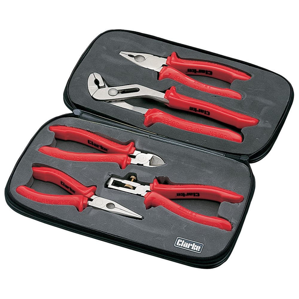 Clarke 1700497 Pro97 5 Piece Professional Pliers Set