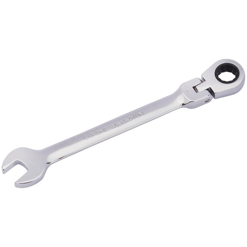 Draper 52011 Hi-Torq® Metric Flexible Head Ratcheting Combination Spanner 10Mm each 1
