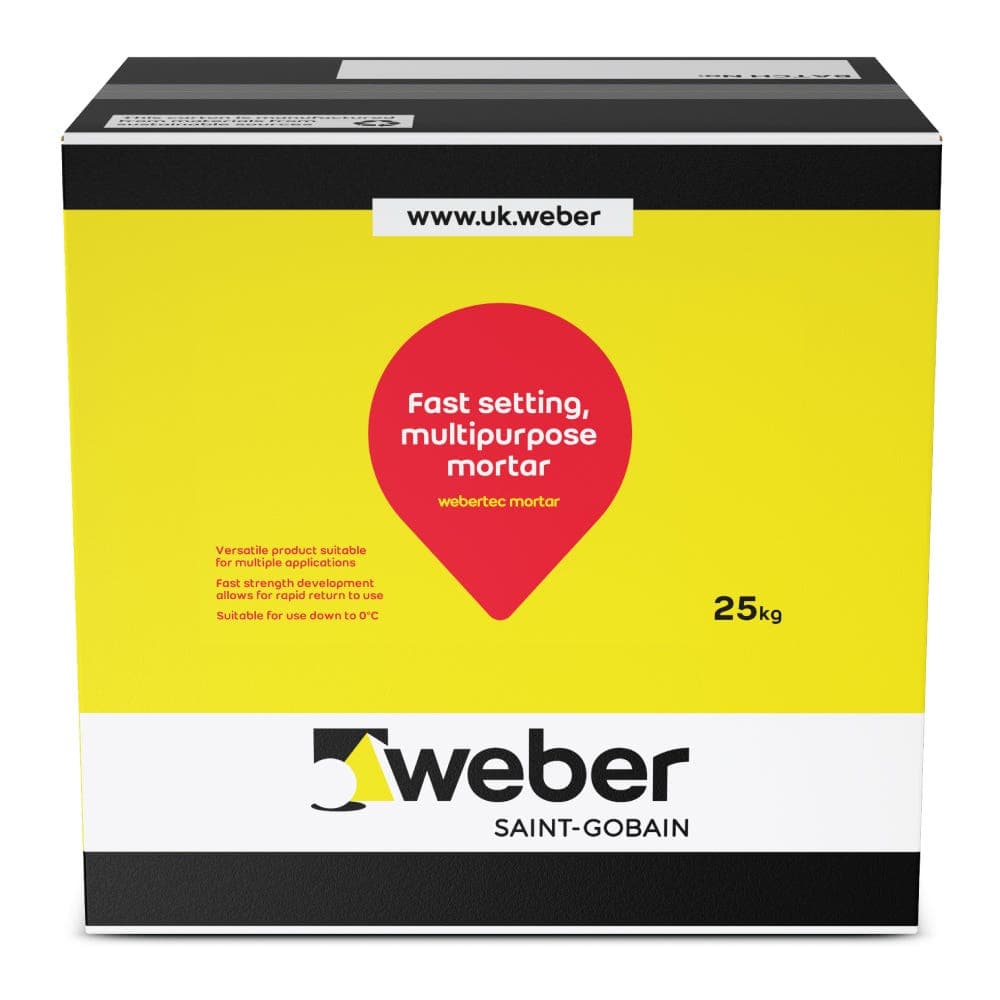 Webertec EP Mortar Concrete Repair Mortar - 26kg
