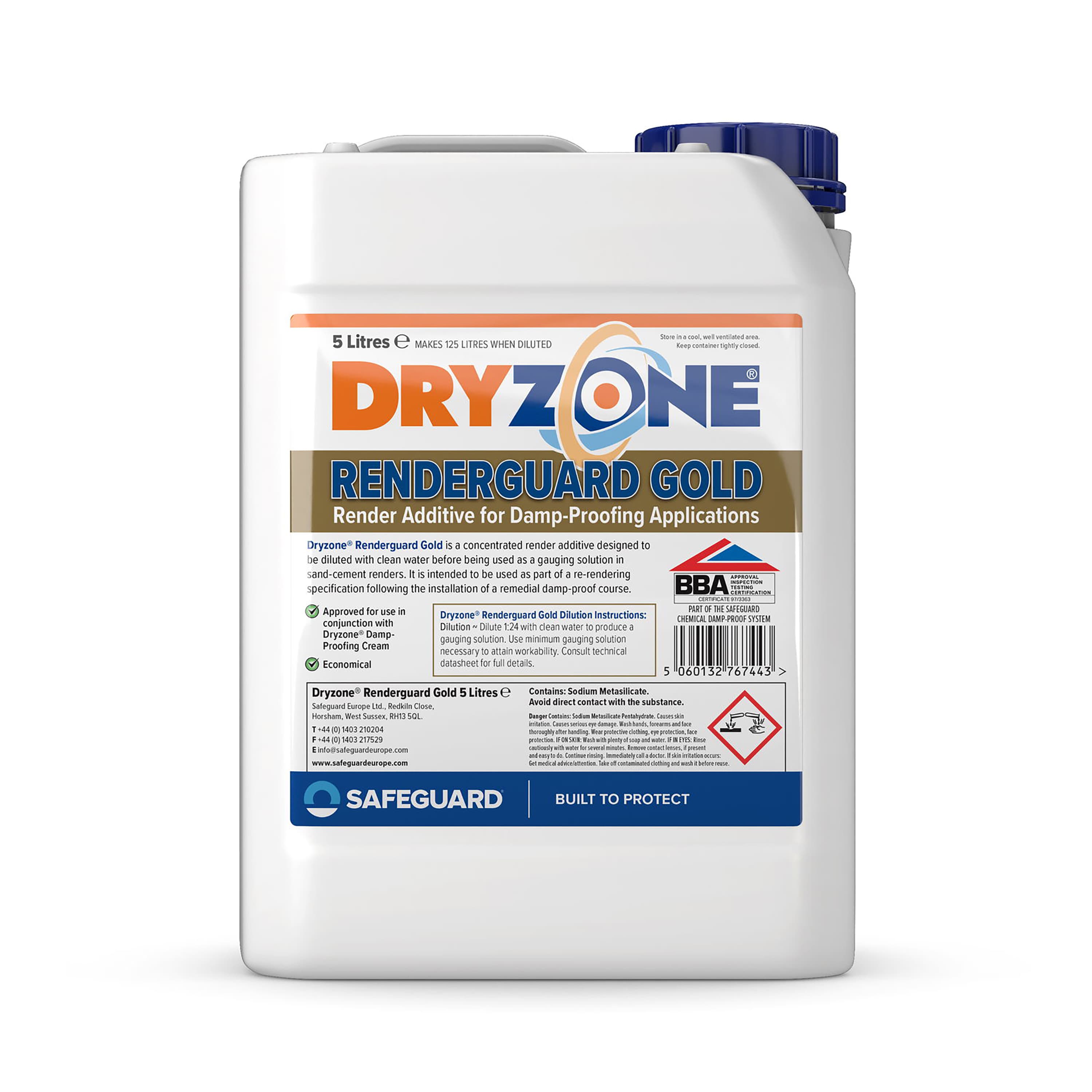 Safeguard Renderguard Gold Additive 5L