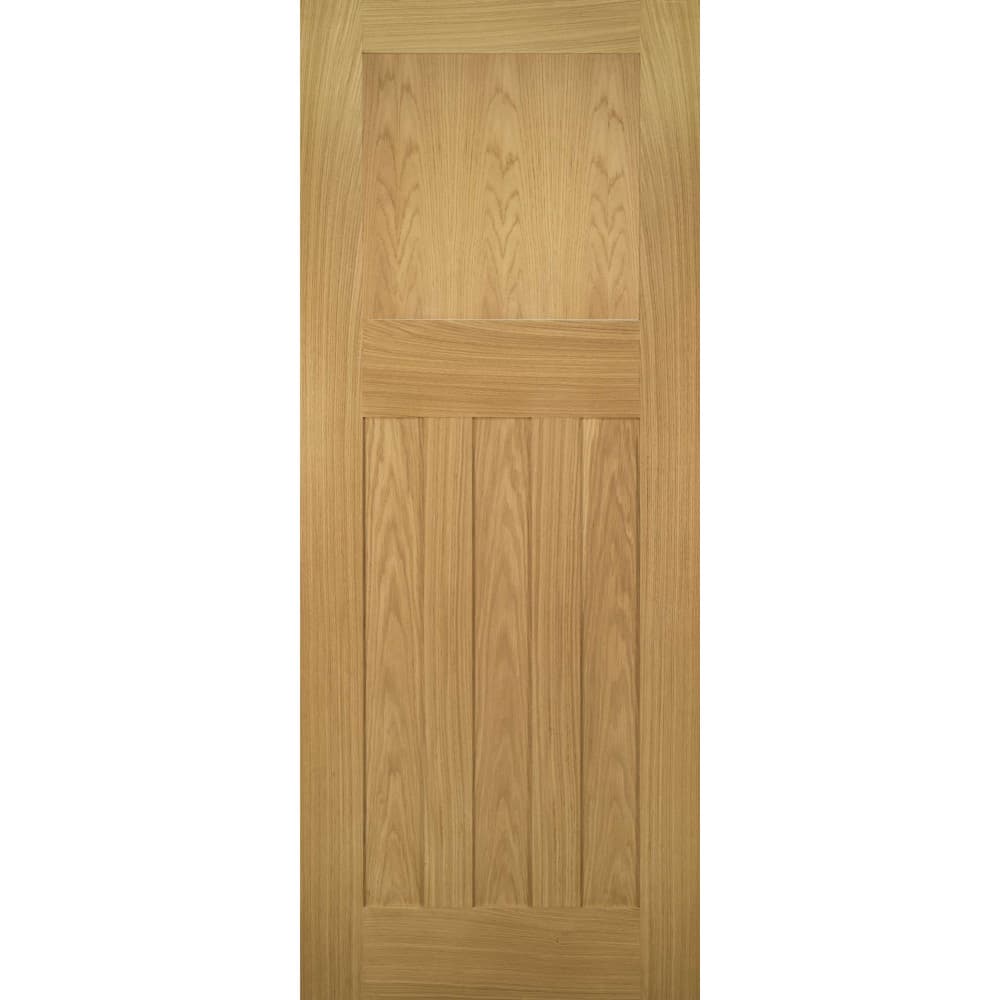 Deanta Cambridge Unfinished Oak Fire Door 30m 2032mm x 813mm x 45mm