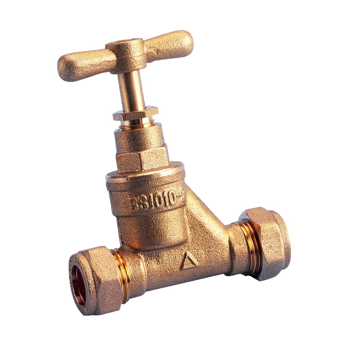 Travis Perkins Brass Stop Cock 22mm