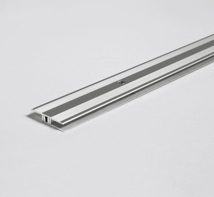 Transition profile Anodized silver aluminum
