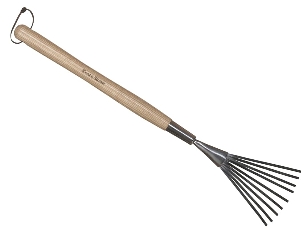 Kent & Stowe Stainless Steel Hand Border Rake, FSC® 70100187