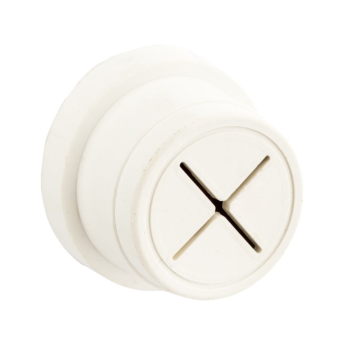 Single Towel Holder - White - Adhesive Base - Hardware Solutions