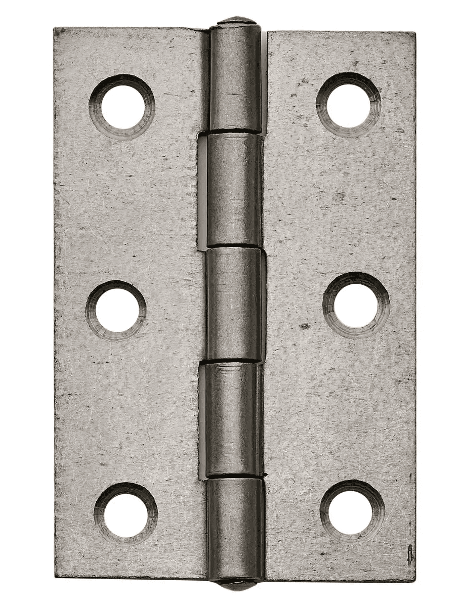 Butt Hinge - 75mm - Self Colour (Ready to Paint) - Pair - Hardware Solutions