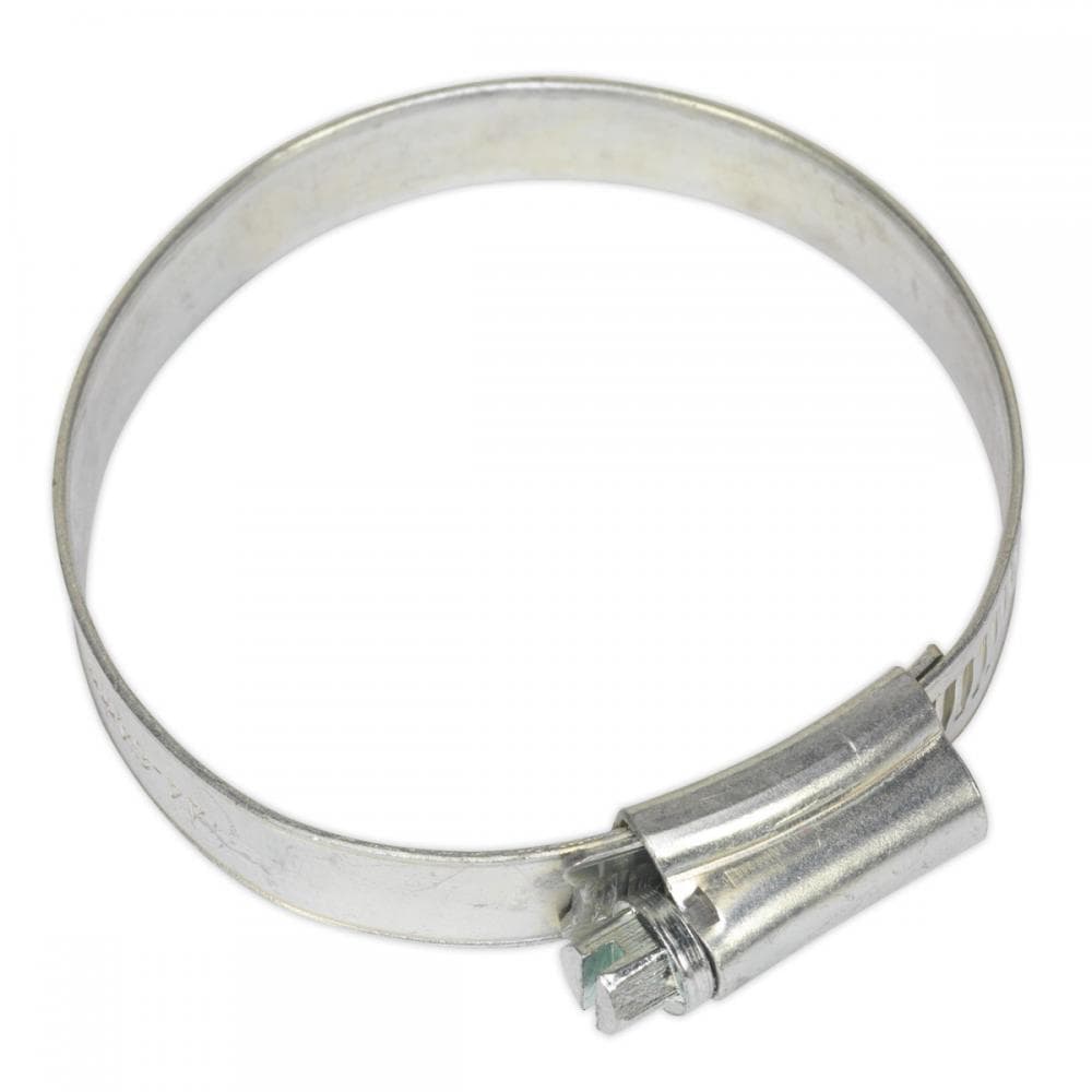 Sealey SHC2X Hose Clip Zinc Plated Ø44-64Mm Pack Of 20