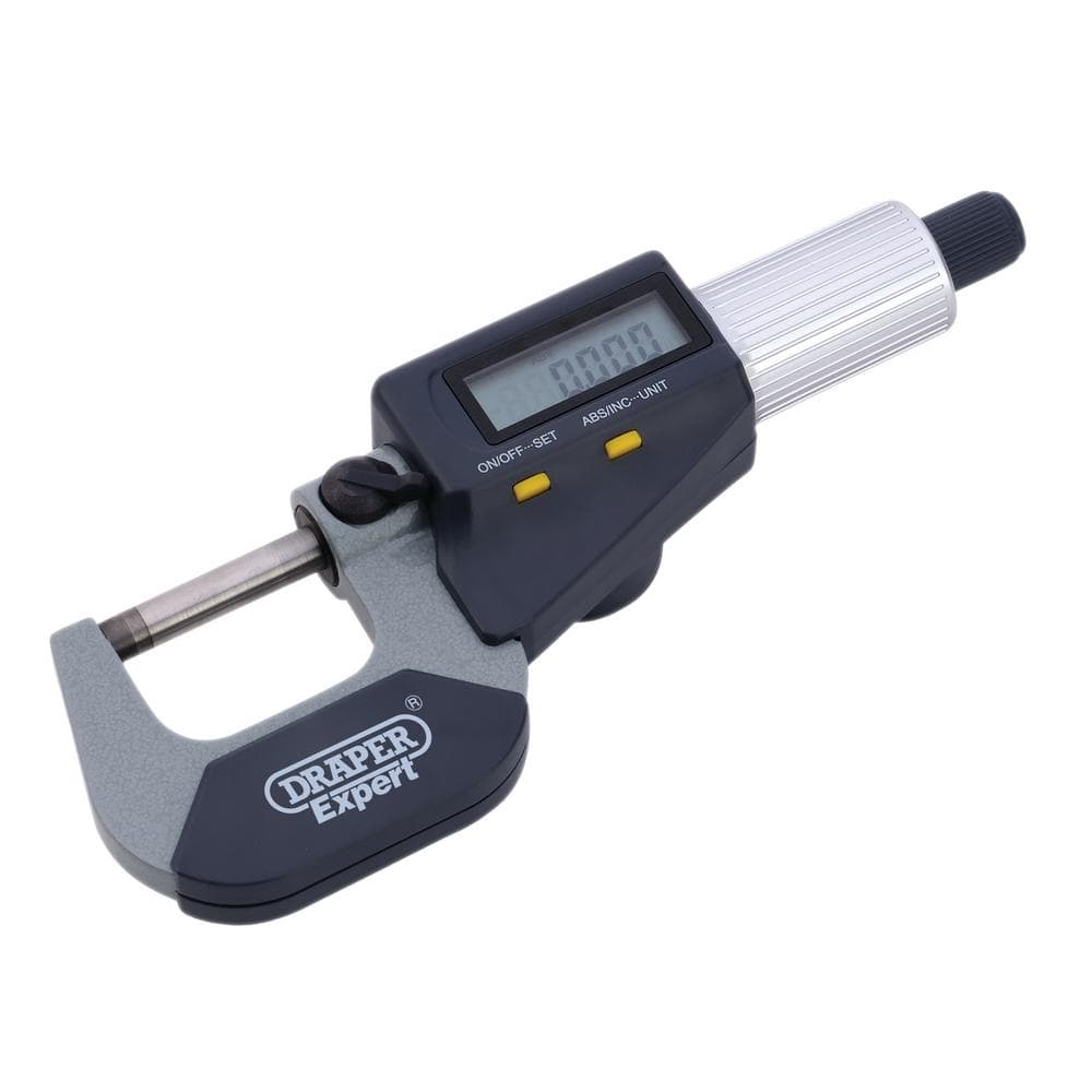 Draper Expert Digital External Micrometer 0-25Mm Pk 1 10958