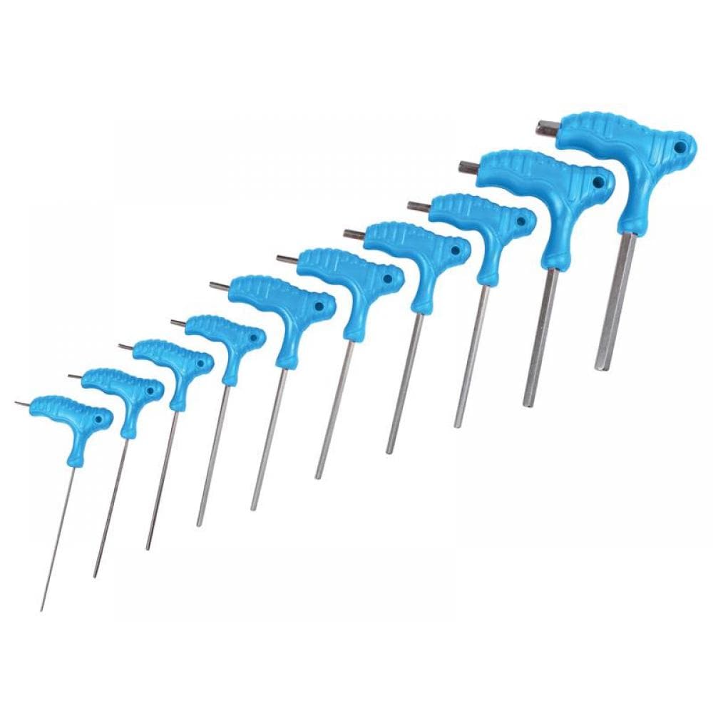 Bluespot Tools 12185 Metric T-Handle Hex Key Set 10 Piece