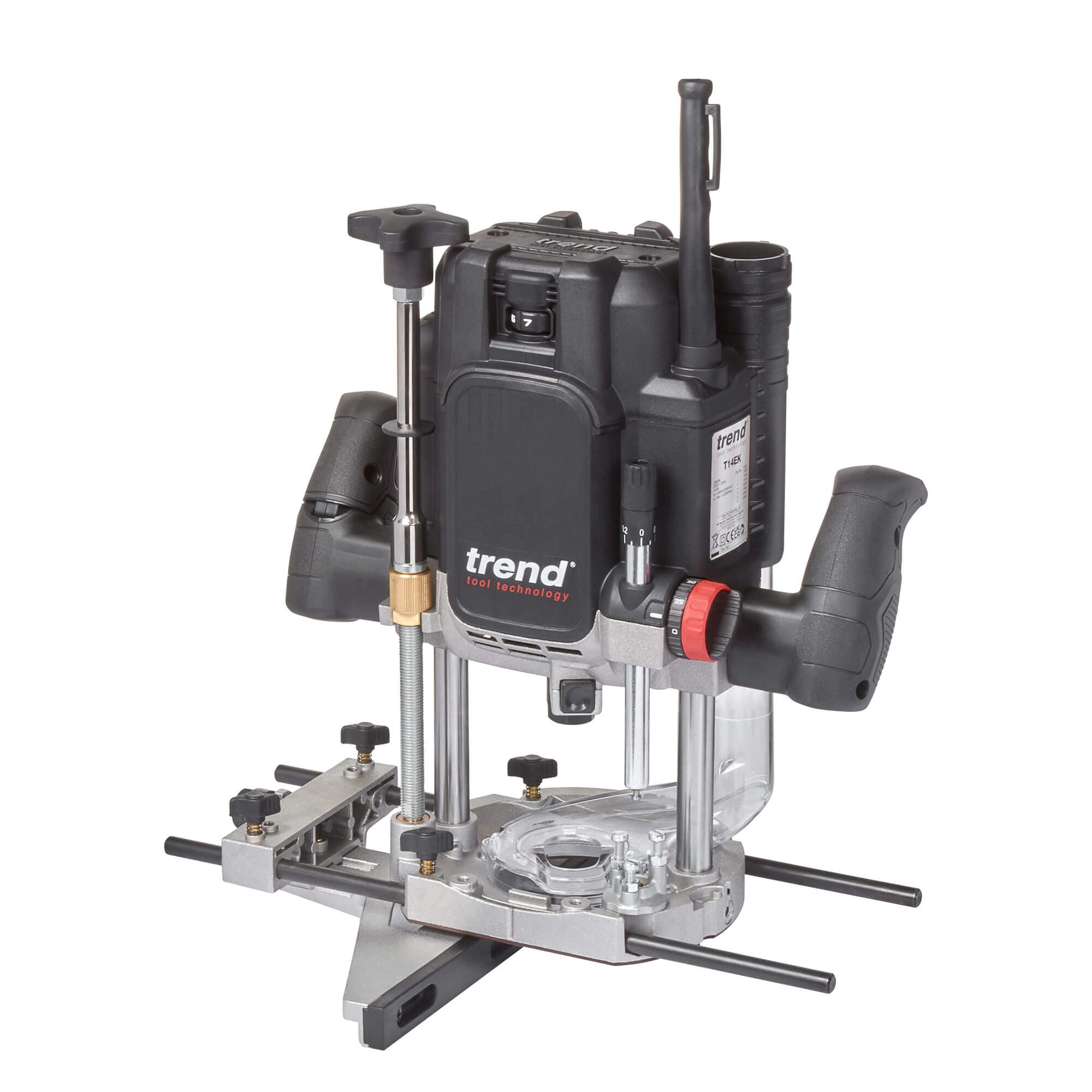 Trend 2300W 12Mm Dual-Mode Plunge Router 230V Eu Pk 1 T14EK/EURO
