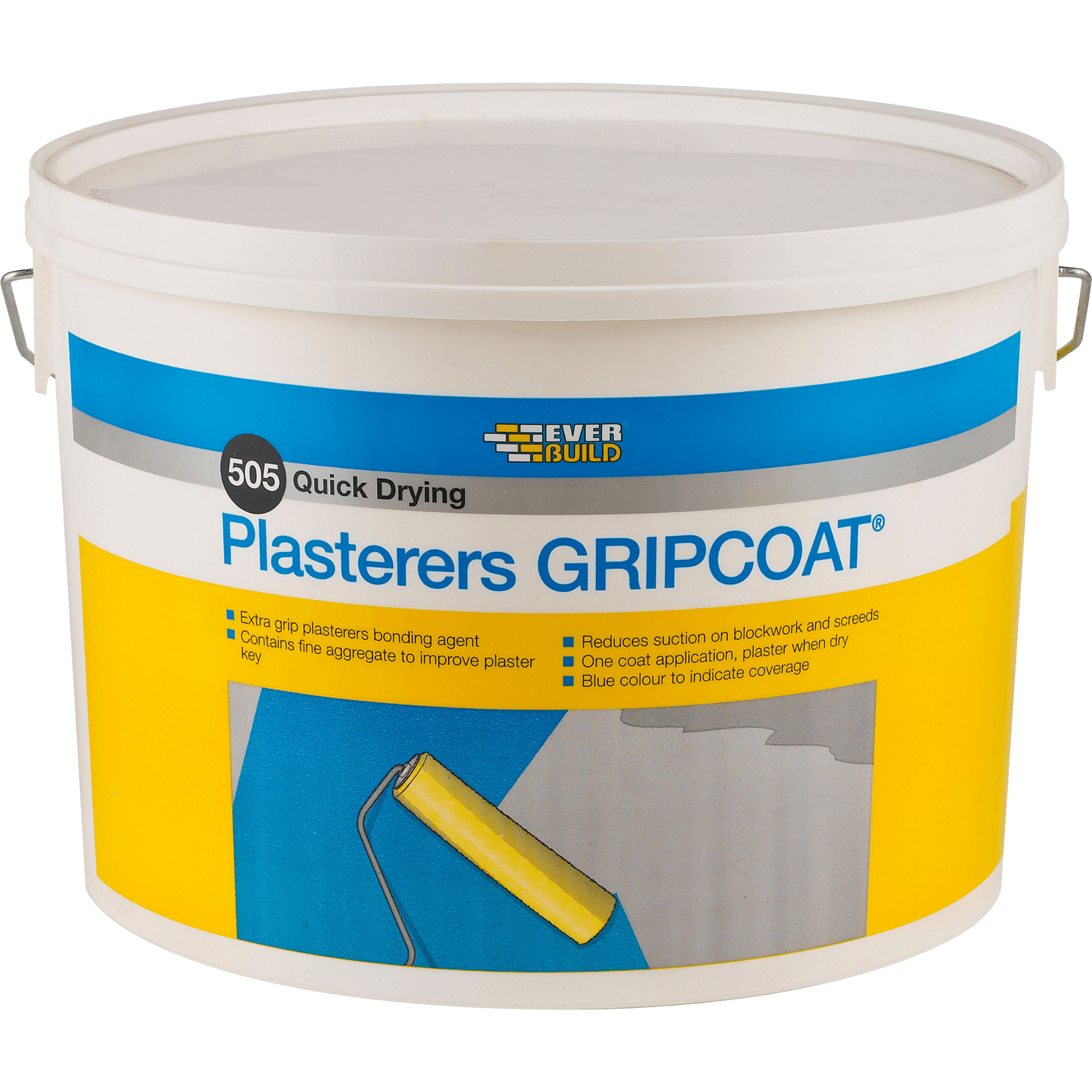 GRIPCOAT Everbuild 505 Plasterers Gripcoat 10 L