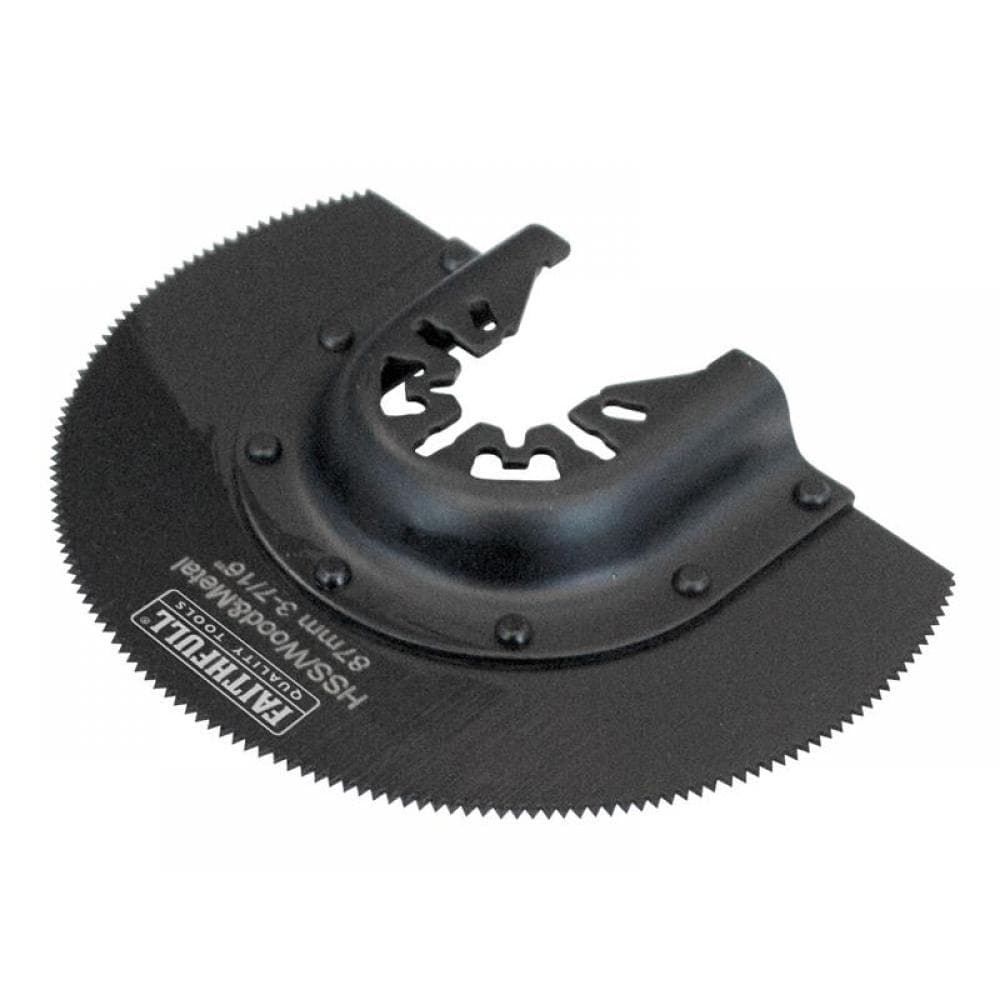 Faithfull M0010008A Multi-Functional Tool Hss Radial Blade Wood/Metal 87Mm