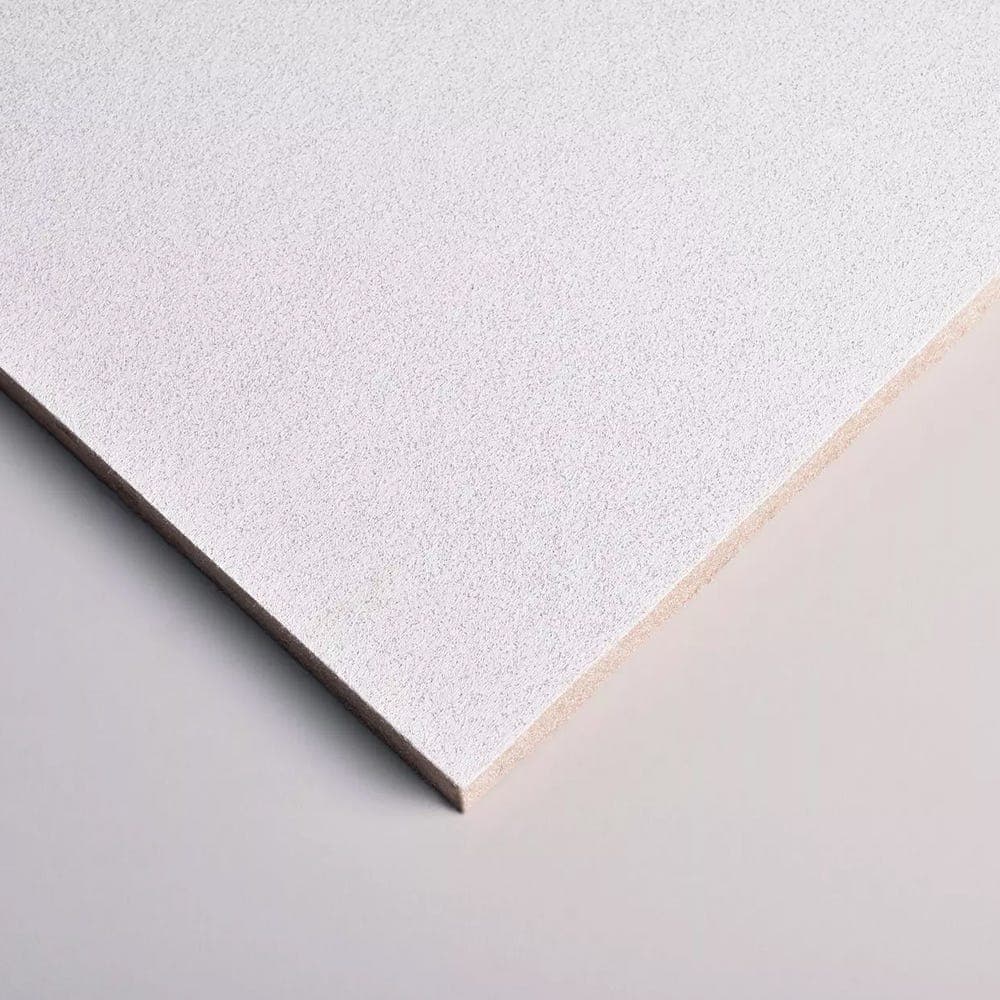 Zentia Armstrong Serene hA Ceiling Tiles Board Edge 600mm x 600mm - Pack of 16 | 5.76m2 - BP4115M4B