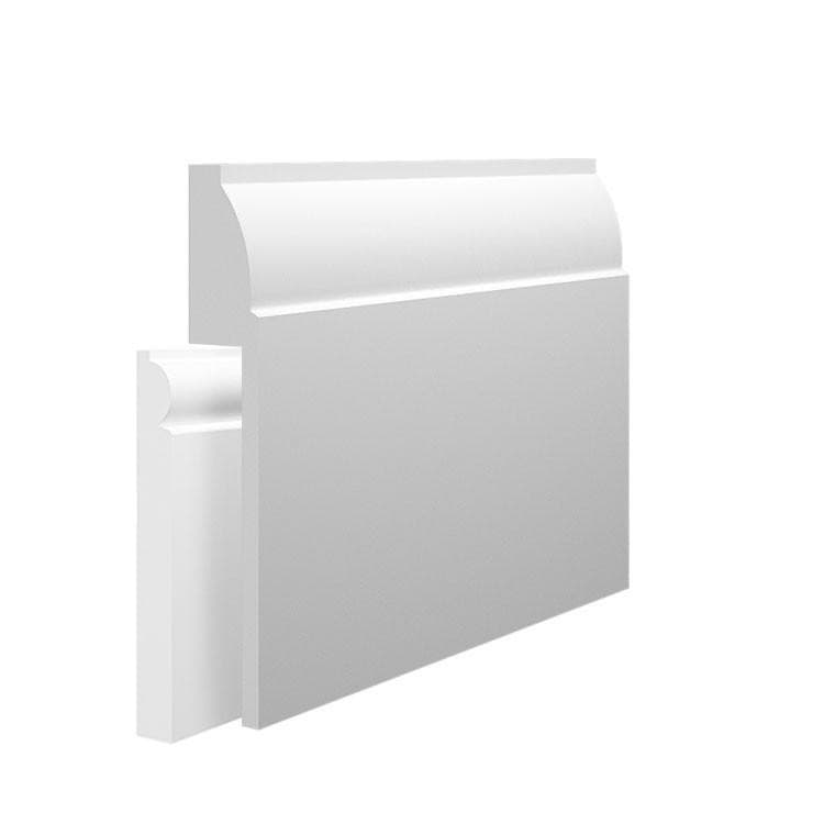 Mini Ovolo MDF Skirting Board Cover