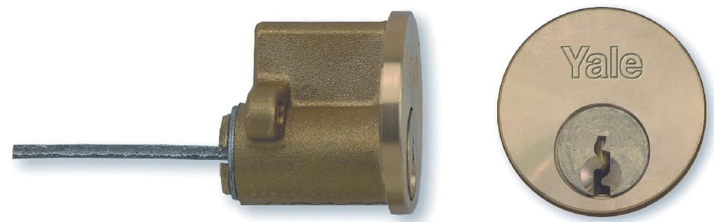 Yale 2KEYED Cylinder Brass P1109 Pb