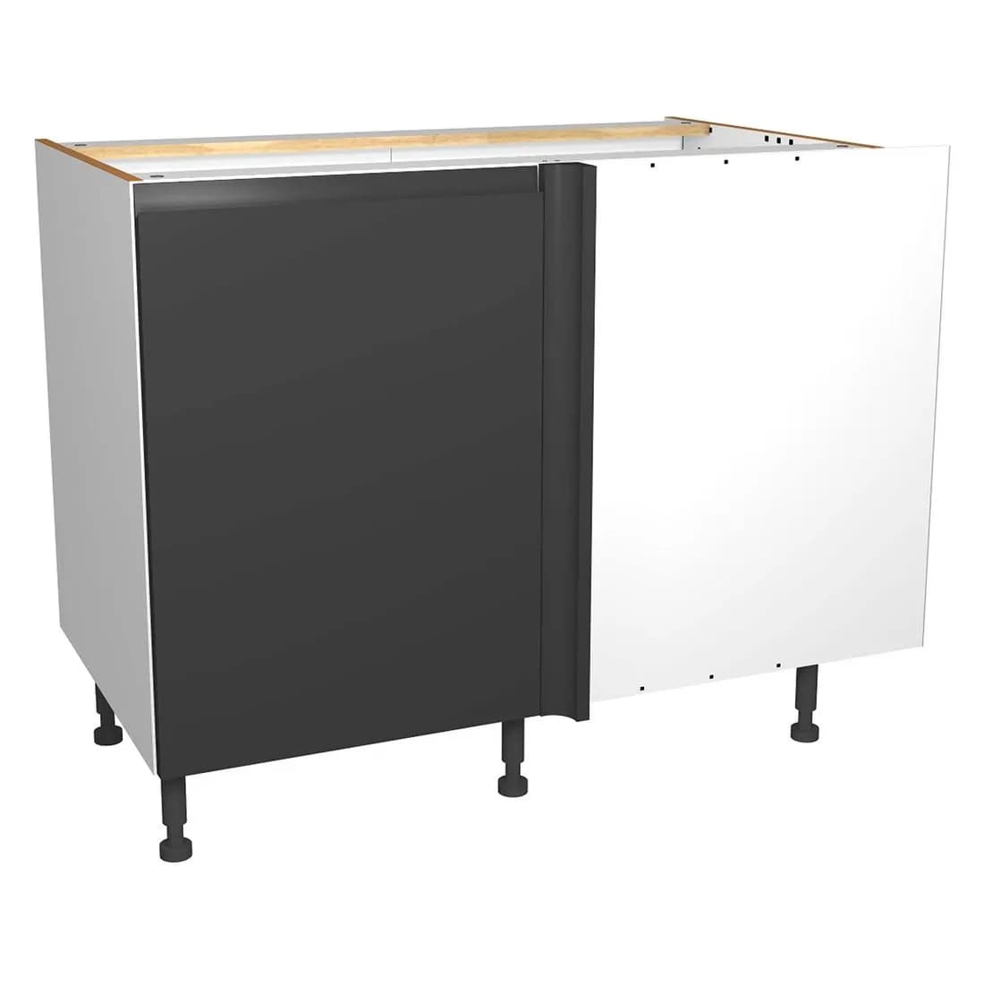 Corner Base Unit Capri Dark Grey 1000Mm