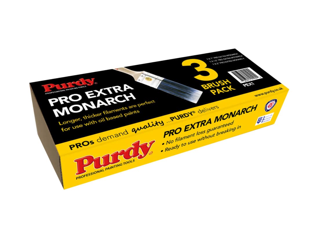 Purdy® Pro-Extra® Monarch™ Brush Set, 3 Piece PEX1