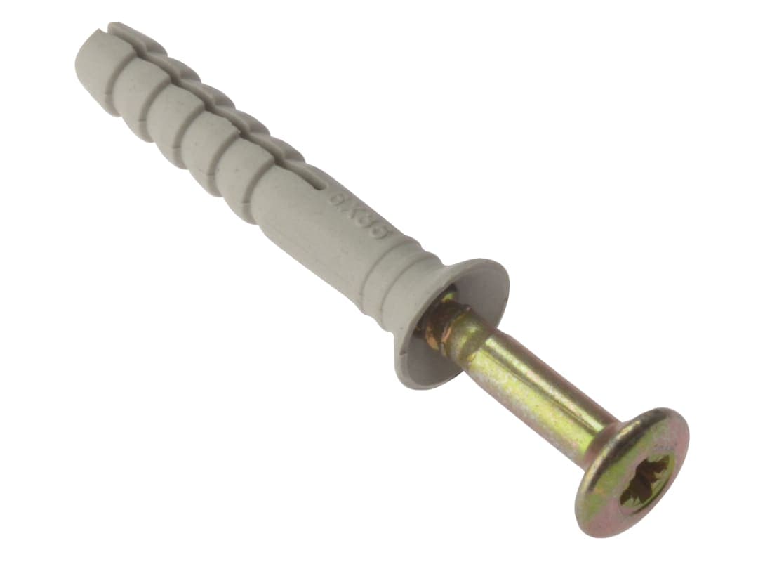 ForgeFix Hammer Fixing & Plug M10 x 135mm Bag 10 10HF10135